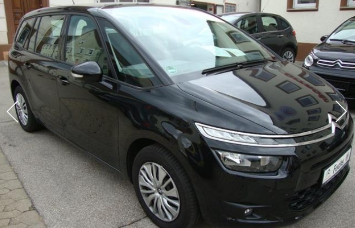 Left hand drive CITROEN C4 PICASSO 1.6 HDI 120BHP SELECTION 7 SEATS